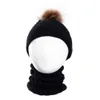 Ins Simple Baby Kids Winter Warm Hat Sciarpa Tinta unita Beanie Crochet Kids Cute Hat Newborn Hat Cap Baby, Kids Maternità 0-3T