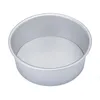 8 Inch Round Cakes Pan Aluminum Alloy Chiffon Cake Mold With Removable Bottom Baking Mould Tools Kitchen Metal Bakeware Moulds GYL73