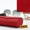 New Fashion Rimless Sunglasses Metal European and American Classic Women Eyewear