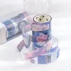 Presentförpackning 3st Creative Cute Mini Cartoon Diy Decoration Tape Washi Scrapbooking Decor Adhesive Tapes Japanese Japan Stationery klistermärke