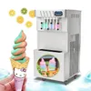 Kolice kommersiell gratis leverans till USA ETL Gelato Cappuccino Taylor 5 Flavors Soft Ice Cream Machine Kitchen Equipment