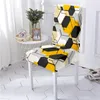 chaise bureau jaune