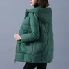 Neue Frauen Winter Lange Warme Parkas Weibliche Verdicken Mantel Baumwolle Gefütterte Parka Jacke Mit Kapuze Outwear Plus Größe 5XL