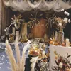 装飾的な花の花輪80cmのパンパス草の大きい超ふわふわの自然な乾燥ブーケの装飾クリーム色の結婚式の装飾クリスマスプレゼント