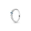 2021 Spring Pandora Ring 925 Sterling Silver Bead color Rings Original Fashion DIY Charms Jewelry For women Making