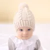 겨울 품질 모자를위한 니트 아기 모자 4 소년 소녀