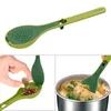 Skedar Långt handtag Filter Spoon Multi-Purpose Spice Packet Soup Cooking Condiment Kokt verktygsverktyg