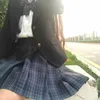 jk uniform plaid skirt orthodox student Japanese college style Kawaii soft girl high street dress Harajuku bottom lovely 210526