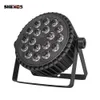 SHDHDS Aluminium stopu LED PAR 18x18W RGBWA+UV 6IN1 Light