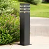 Thrisdar Outdoor Garden Pathway Lawn Light E27 Villa Patio Pillar Lamp Aluminum Landscape Park Street Bollard Lamps