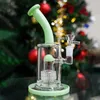 Hookahs With Dome birdcage Perc Inset Drum Percolator Glass Bong Dab Rigs Splash Guard Water Pipes Oil Rig Smoking Accessories DHL20091