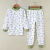 GB-Kcool Enfants Sous-vêtements thermiques Casual Enfants Long Johns Coton Cartoon Pyjamas Set Bottom John Boy Wear 210622