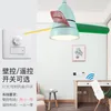 Plafondventilatoren op afstand afstandsbediening Fan Light Modern Kit Smart Noordse slaapkamer Ventilador Techo Con Luz Home Decor EI50FL