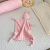 Soft organic cotton muslin bunny rabbit animal Newborn Pacify Towels Bibs Soothers towel Robes8755729