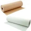 Gift Wrap 0.3 * 30 M Bruin Zwart Wit Kraft Wikkelpapier Roll voor Bruiloft Verjaardagsfeestje Bloem Verpakking