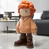 Decorative Objects & Figurines Nordic Home Decoration Fashion Doll Resin Statue Modern Cartoon Art Large Floor Sculpture Shop Ornaments Figu