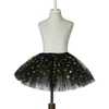 Enfants Pettiskirt Bébé Tutu Tulle Jupes À Pois Danse Ballet Scène Jupes Maille Gaze Moitié Pompous Fête Mini Jupe Dancewear Costume Dressup Fantaisie Jupes BC702