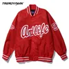 Mens Bomber Jackets Baseball Fashion Men Anorak Hip Hop Streetwear Jackets Male Casual Baseball Uniform Coats Clothing 210601