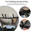 Автомобильный организатор потолочный грузовый сетка карманная крыша длинная палатка для хранения в палат
