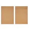 Blank Kraft Paper File Bag Document Informações do arquivo Office Supply Pouch Envelope Storage Organizer Gream Grátis Dh8877