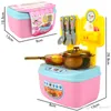 Kitchens & Play Food Appliances Electric Toys House Simulation Children Gift Plastic Toy