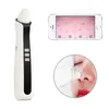 USB Rechargeable Visual Blackhead Remover Outils de nettoyage du visage Pores Black Head Cleaner Aspiration sous vide 5 mégapixels WIFI Microscope Caméra