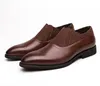 Estilo apontado toe festa casual luxurys sapatos para homens genuínos couro de couro de couro vestido de negócios de oxford grande design formal shos homens