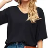 Casual Top Women T Shirt Sexy Round Neck Loose Short Sleeve Simplicity Floral Flowers Leopard Printing Piping Solid Color Comfortable Breathable 3 Colors WMD