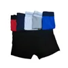 Nouveau style sous-vêtements pour hommes culottes pour hommes caleçons homme boxeur sous-vêtements pour hommes coton homme grand court respirant solide flexible shorts boxeurs