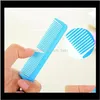 100pcs/lot hair Brushes Poinded Tail Comb Nicety Type Clip Design Salon Tools Hairdresser Keratin Treatment Styling ELL45 K0RWU