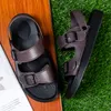 Kvinnor Sandaler som säljer gränsöverskridande män High Men's 2024 Fashion Summer Soft Sole Casual Beach Trend Sandas and Tisters Code: 35QX 32