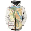 Men's Hoodies Men's & Sweatshirts Thierry Giza Ancient Egypt 3D Print Unisex Fashion Hoodie Street Sports Zip Pullover Casual Spring