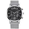 Top selling mens watches luxury car brand men business watch waterproof maserat quartz wristwatch automatic date montre de luxe go246M