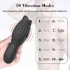 Nxy vibratorer manlig onanator vibrator sexleksaker för män glans stimulerar massager penis fördröjning tränare elektronisk muntlig klimax 10 lägen 1119