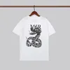 2022 женщин мужские дизайнеры футболки футболки мода змея животное письмо печати с короткими рукавами леди TEES Luxurys Женская повседневная одежда # 0099