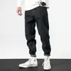 Style coréen mode hommes jean haute qualité coupe ample décontracté Denim sarouel Vintage Designer Hip Hop jambe large Baggy pantalon