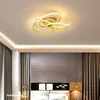 Plafonniers nordique luxe fer salon salle à manger lumière moderne personnalité créative lampe chaud chambre éclairage