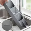 Kitchen Cutlery Storage Tray Knife Block Holder Spoon Fork Spice Separation Organizer Box Kitchen Container Accessories 211110