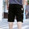 Cargo Shorts Männer Baumwolle Herren Sommer Mann Schwarz Plus Größe 6XL 7XL 8XL 9XL Lose Beiläufige Männliche Tasche Elastische Blau gestreckt Kurze 210716