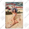 2022 Sexy Girls Vintage Metal Sign Железная картина Плакат для девочек Pin Pin up Girl Tin Tins Living Room Decor Bar Pub Club Man8228232