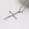 Kettinghangers Fast And Furious Film Sieraden Klassieke Strass Hanger Sliver Cross Kettingen Hangers Voor Mannen Rxltx Jgn31 Dr2630713