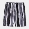 Trendiga Mäns Shorts Vertikala Stripes Mens Vattentät För Man SiwmWear Wear Swim Trunks Bricks Män Trunks Travel Beach Pants