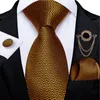 желтая клетчатая луковая галстук