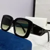 새로운 디자이너 전체 프레임 플레이트 선글라스 1117 패션 클래식 사각형 UV 안경 넓은 다리 여성 선글라스 56-18-145