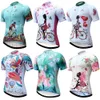New Pro Team Women's Cycling Jersey Ropa Ciclismo Maillot Bike Jersey Short Sleeve Bike Shirts Tops Ladies Bicycle Clothing Wear H1020