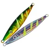 5 color 17cm 200g sinking metal lures The slow cranking iron plate lead fish, boat sea fishing luminous lure iron plates