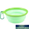 Dog Cat Water Dish Feeder Silicone Foldable Feeding Bowl Travel Collapsible Pet Feed tools 12 Colors dff1955 Factory price expert design Quality Latest Style