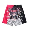 Man Summer Short Floral Printing Beach Breathable Quick Dry Loose Casual Style 210629