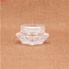 5g recarregável frasco de plástico forma de diamante cosmético creme de creme de óleo batomo frasco garrafa de compras de sombra de sombra recipientes de amostrabest