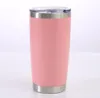 Gobelet de peinture en aérosol en acier inoxydable de tasse de voiture de 20 oz gobelets d'eau maigres de tasse de café portative extérieure